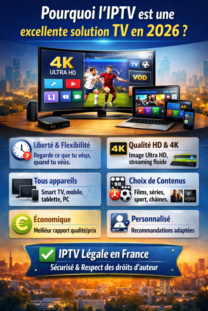 Abonnement IPTV France